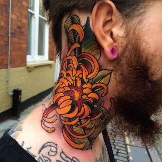 Flower neck