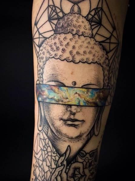 Space buddha