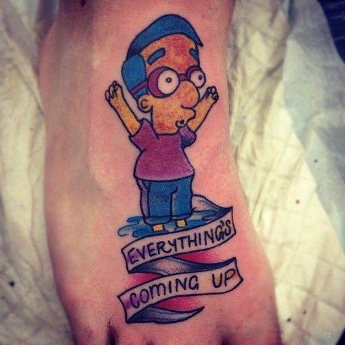 tattoo, Everythings Coming Up The simpsons tattoo